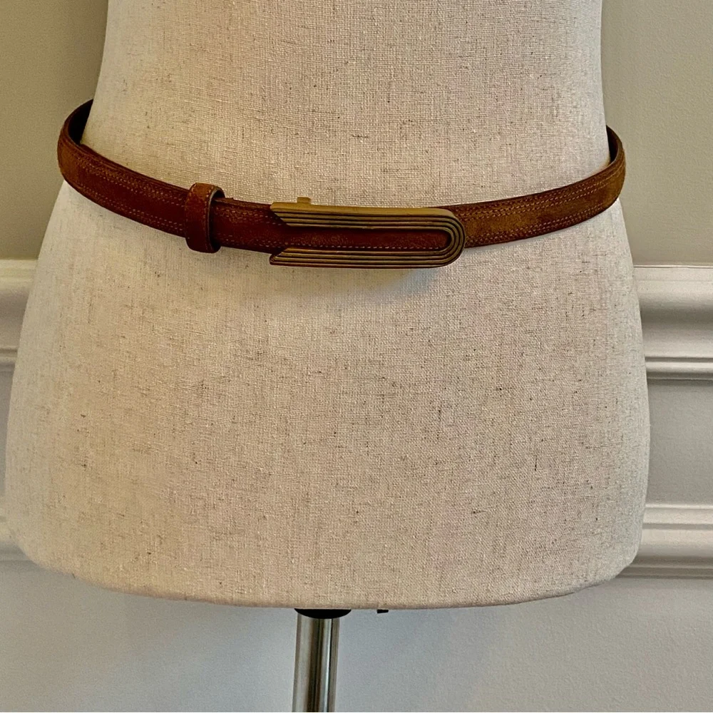 Carlisle Leather Belt Size Medium - Picture 1 of 6